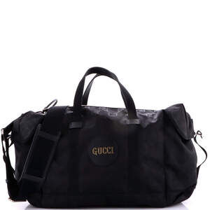 Gucci Large Off The Grid Duffle Bag GG Econyl